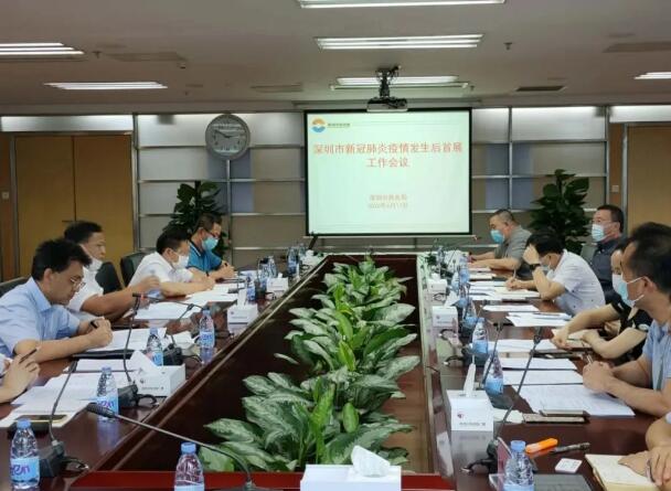組織召開深圳市新冠肺炎疫情發生后首展工作會議