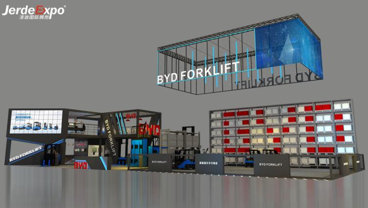 特裝展臺搭建布置時儲物間該如何設計？專業解答5大展區的設計方法