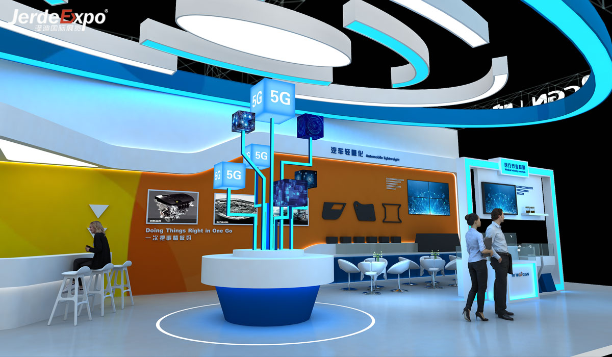 醫療器械展覽設計效果圖