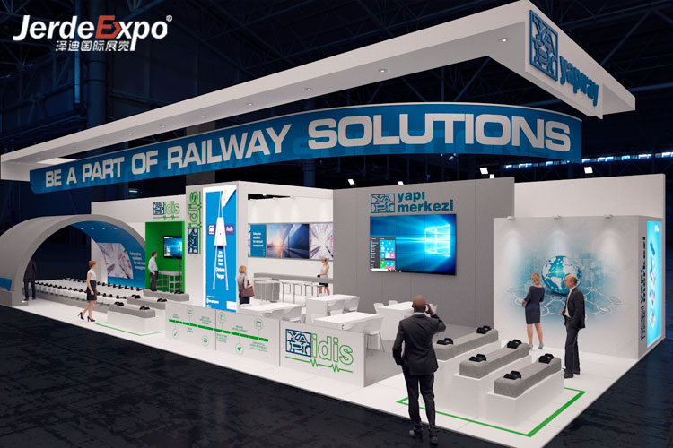 上海ptc展會搭建設計裝修的流程是怎樣？會展展位搭建使用材料！